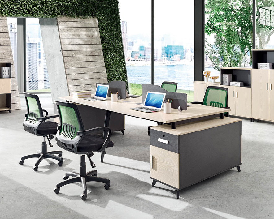 开放式职员办工桌