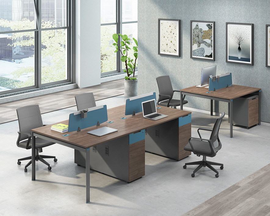 开放式职员办工桌