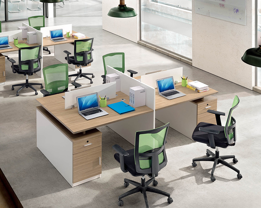 开放式职员办工桌